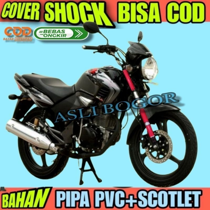 Aksesoris Motor, Tutup Shock Tiger Tutup Shock Depan Honda Tiger Atas Bawah