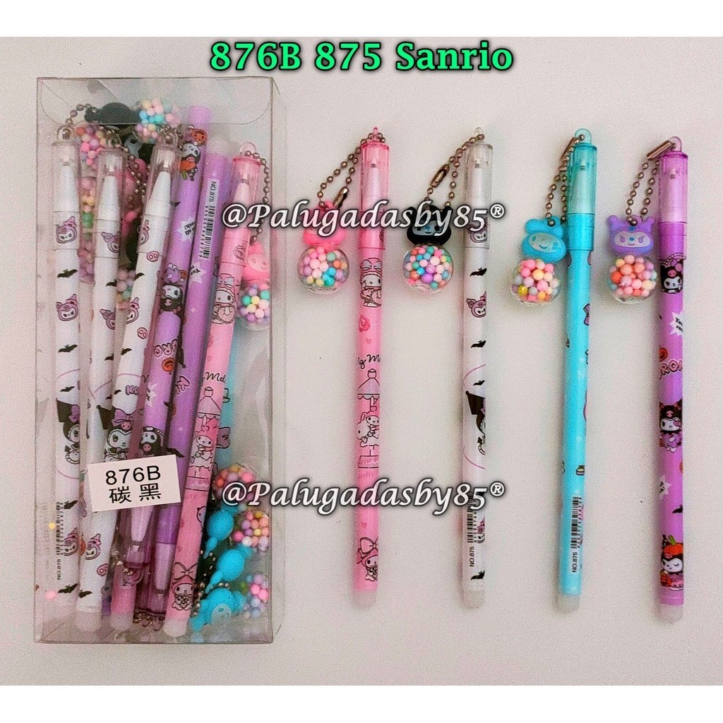

(1 Biji) Bolpen Gantung Sanrio 876B 875 / Pulpen Gantung Fancy / Gelpen Gantung Viral