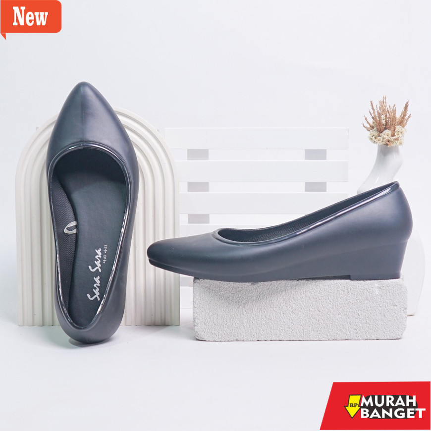 sepatu kerja pria yg viral- SARA SARA STORE - Flat Shoes RAINBOW All Colors | sepatu kerja kantoran 