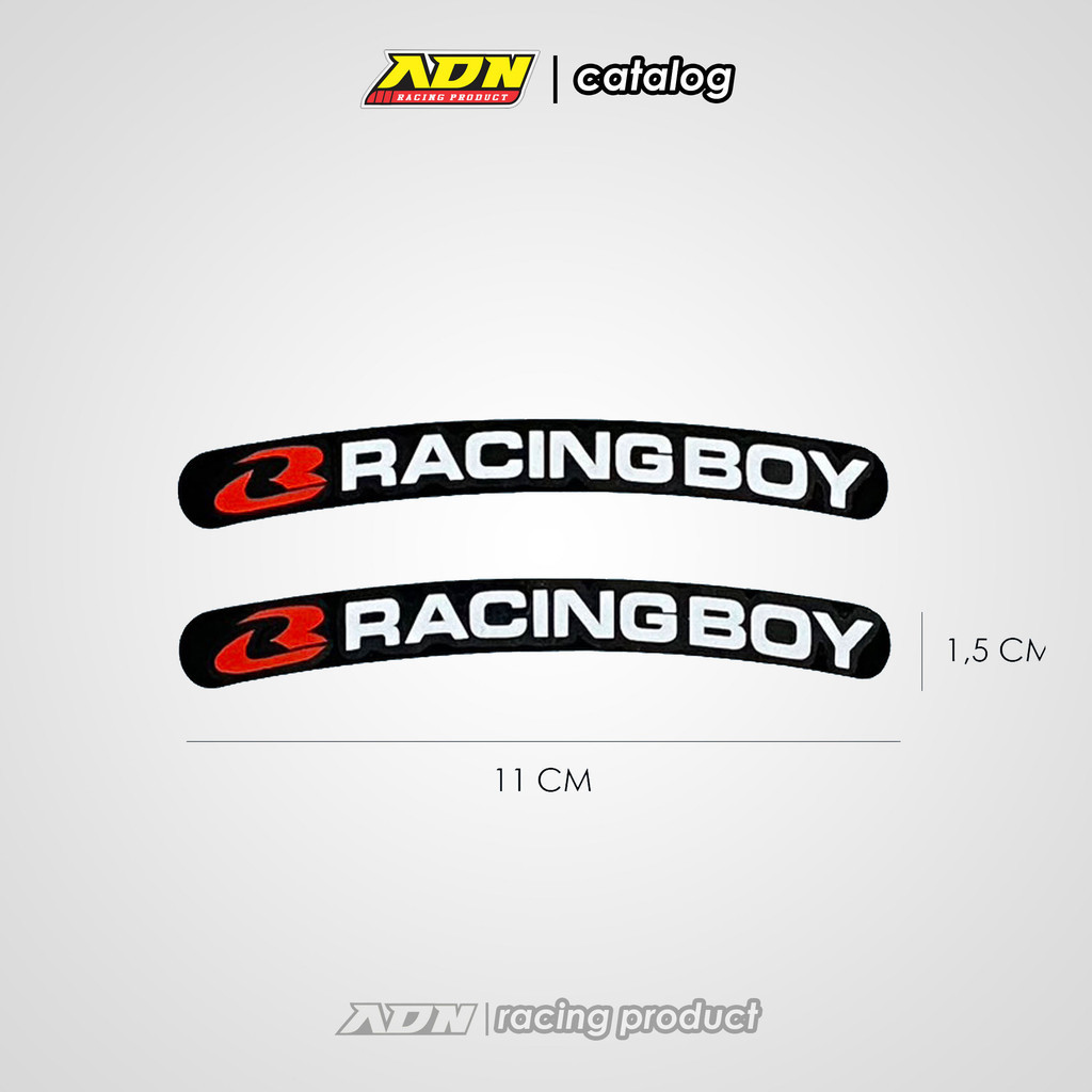 Stiker Velg Racing Boy RCB