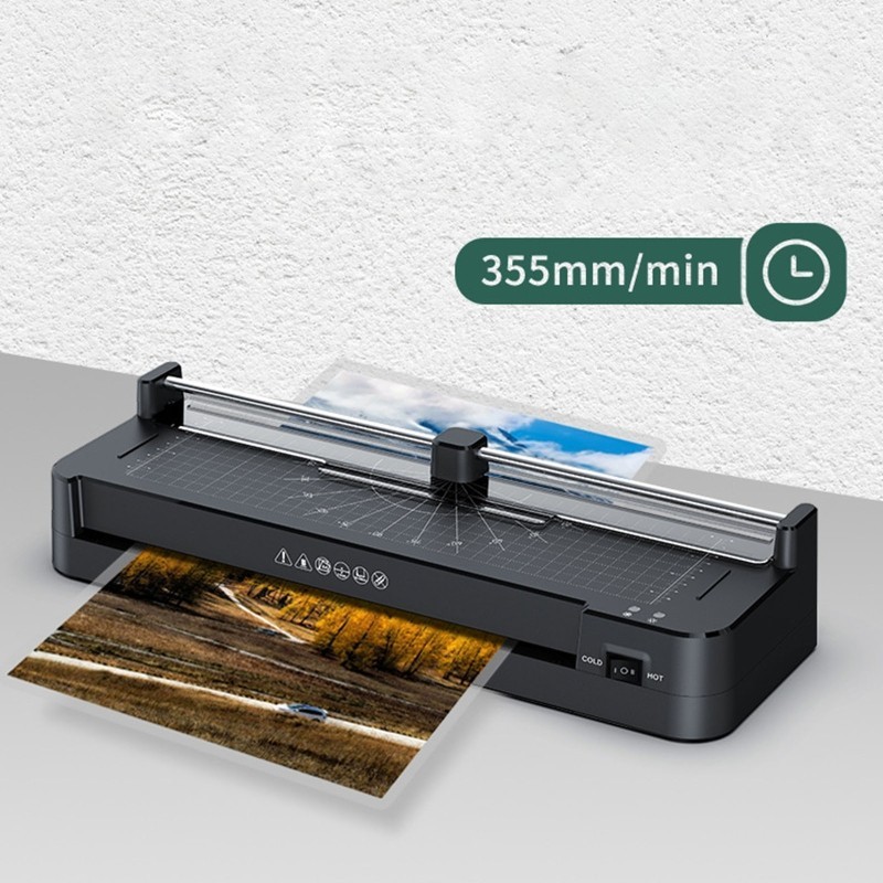 

Photo Cards Thermal Lamination Paper Cutter Laminator Machine Paper Cutter