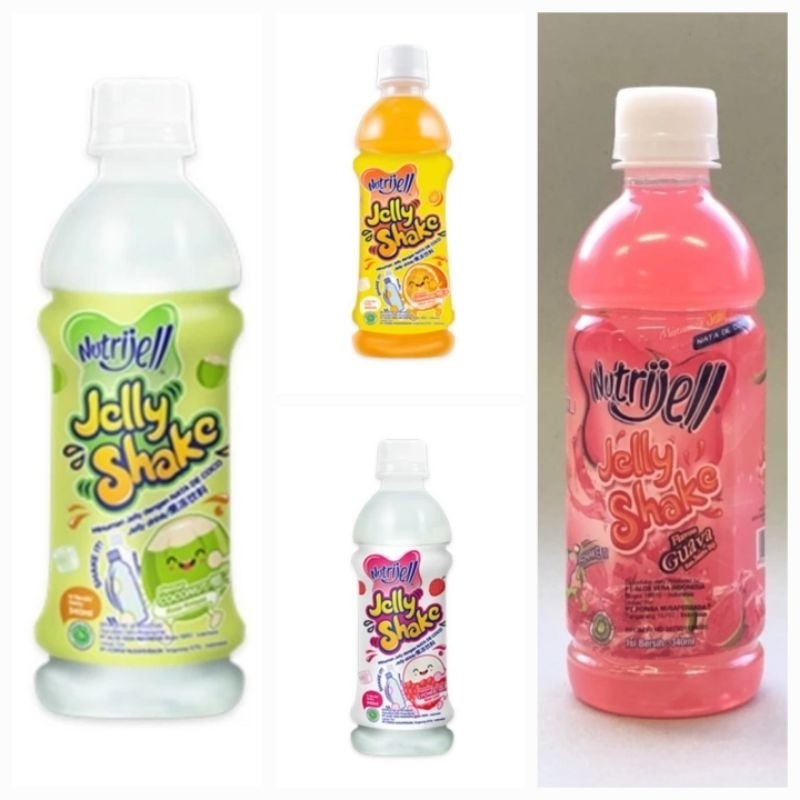 

minuman jelly shake botol 340 ml