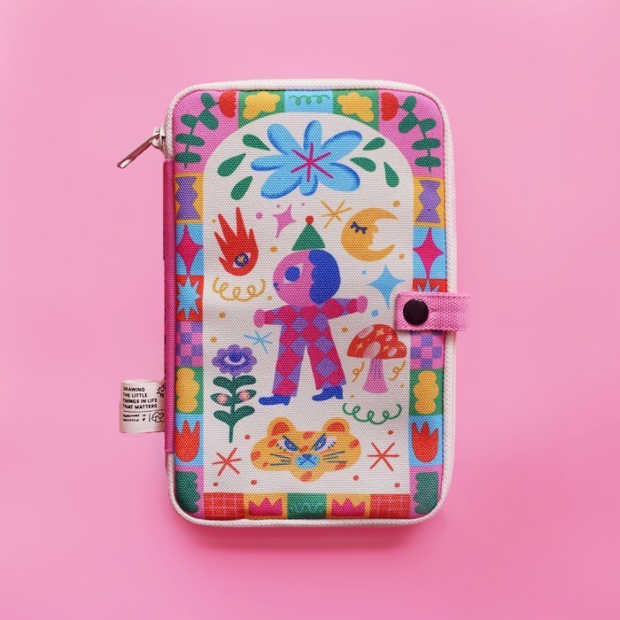 

NEW ! BEST SELLER Wanderland Pencil Case - Bunny Blues