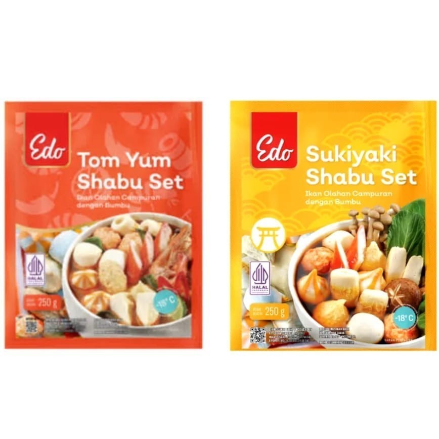 

Edo Shabu Sukiyaki / Tomyum Set Sukiyaki 250GR HALAL PREMIUM