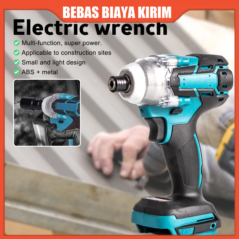 Impact wrench cordless 1800NM impact wrench brushless Impact Wrench Brushless Cordless Multifungsi D