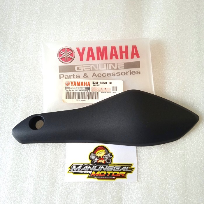 PROTECTOR, MUFFLER 2 TUTUP TAMENG KNALPOT WR155 DEPAN B3M-E4728-00