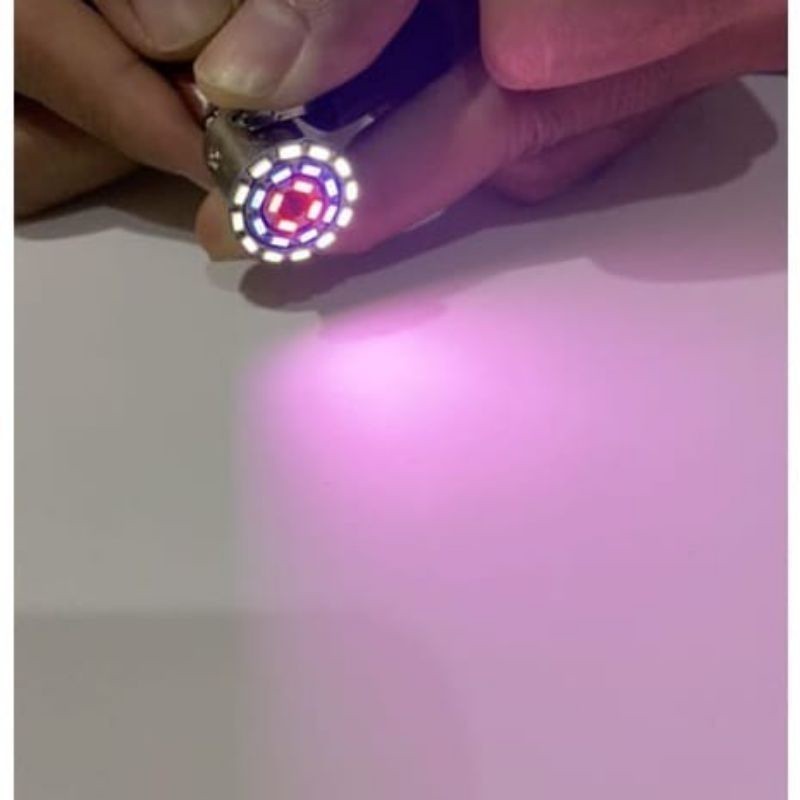 [ DELSER MOTOR ] LAMPU STOP REM GEPENG BUNGA 24 LED 3 WARNA WARNI 12V DC FLASH KEDIP UNIVERSAL 12 VO