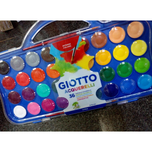 

promo ✨ -Cat Air/tercolour block 36 rna GIOTTO new product Bagus murah