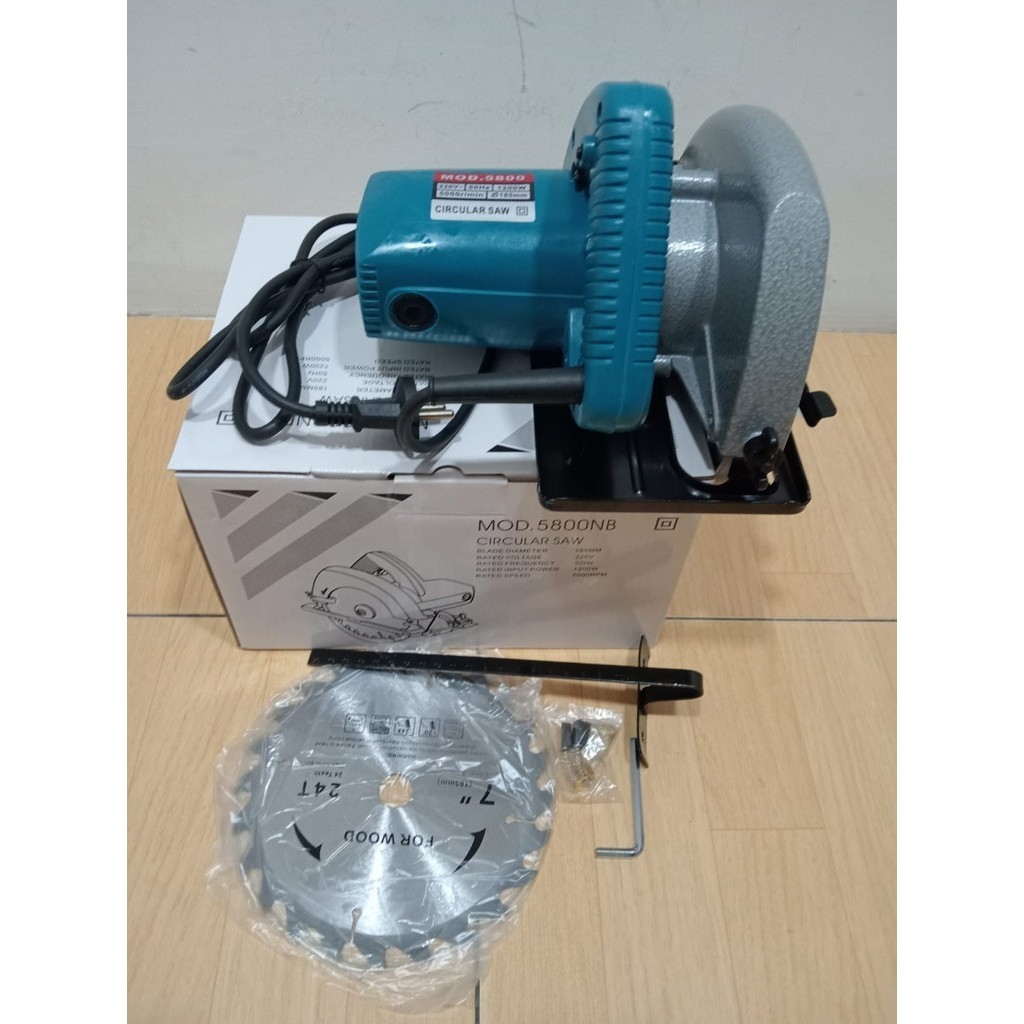 Modern M-2600L / M2600L / READY BONCHI Circular Saw Modern M 2600 L Mesin Potong Gergaji Kayu 7" Mod