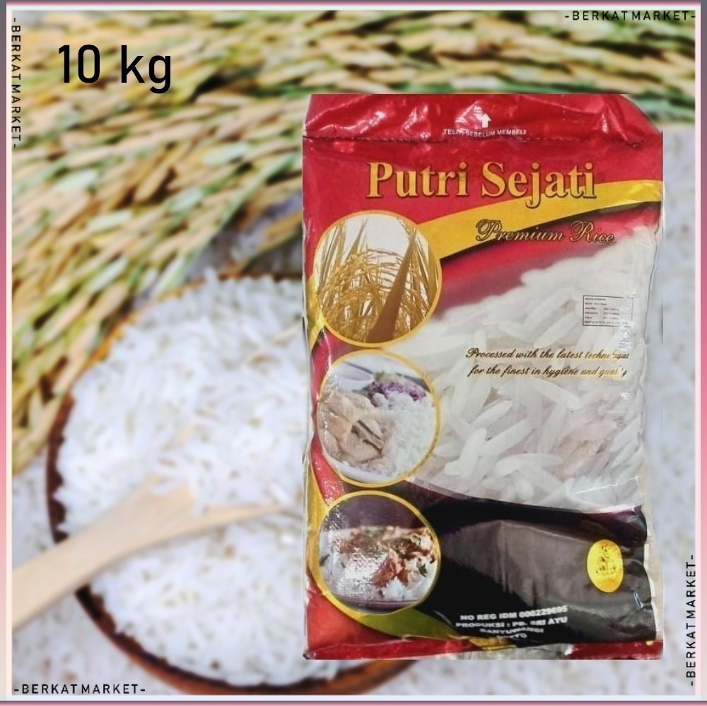 

Putri Sejati Beras Premium White Rice 10kg untuk Restoran & Catering Murah Promo Gratis Free Ongkir