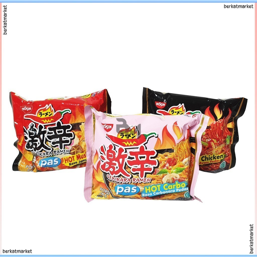 

Nissin Gekikara Mie Ramen Pas Hot Ala Jepang Instan Instant Pedas Halal Spicy Carbonara Hokkaido Kuah Goreng Gorengan Kari Fried Porsi Besar Terpedas 10001 1000 100 1001 Sehot Hot 1 Agar Rasa Perasa Kecil