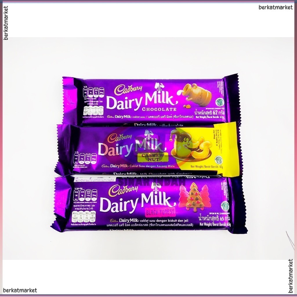 

Cadbury Coklat 30gr 62gr All Varian