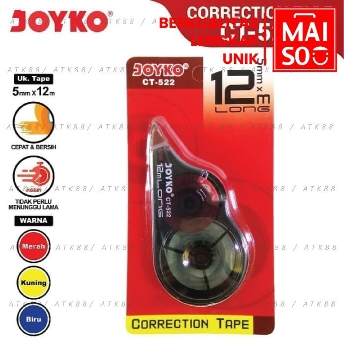 

Correction Tape Joyko CT-522 (5 mm x 12 m)