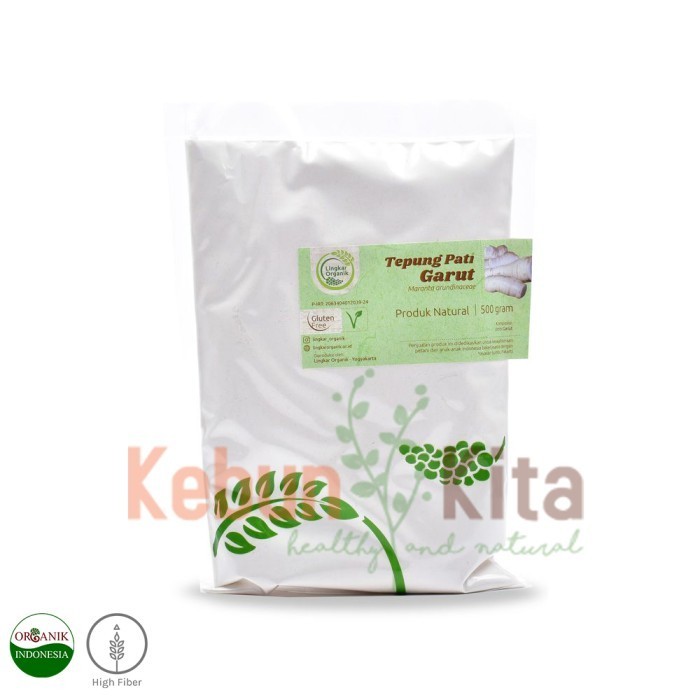 

TERJUAL Lingkar Organik Tepung Pati Garut 500 Gr - Arrowroot Powder