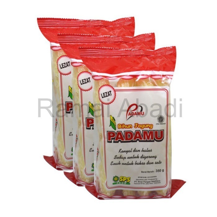 

PADAMU BIHUN JAGUNG 1 RENTENG ISI 4PCS | MIE BIHUN PADAMU RENCENG