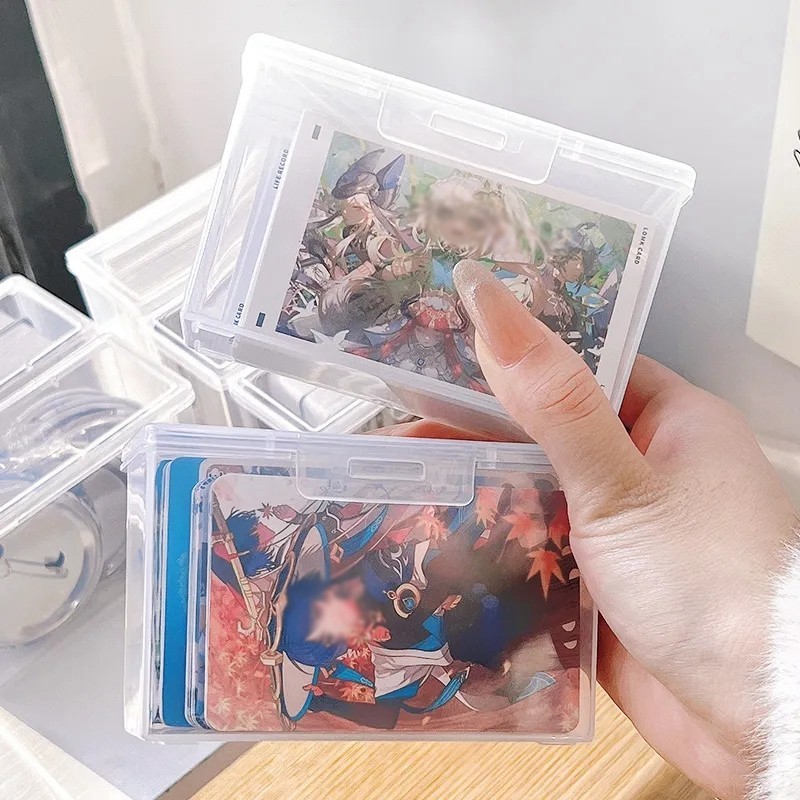 

Kpop Storage Box Card Storage Box Photo Card Organizer Photo Collect Stationery Organizer Photo Frame Office Desk Organizers 보관함