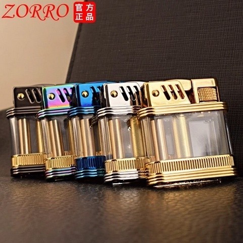 ZORRO New Transparent Oil Tank Ignition Kerosene Lighter