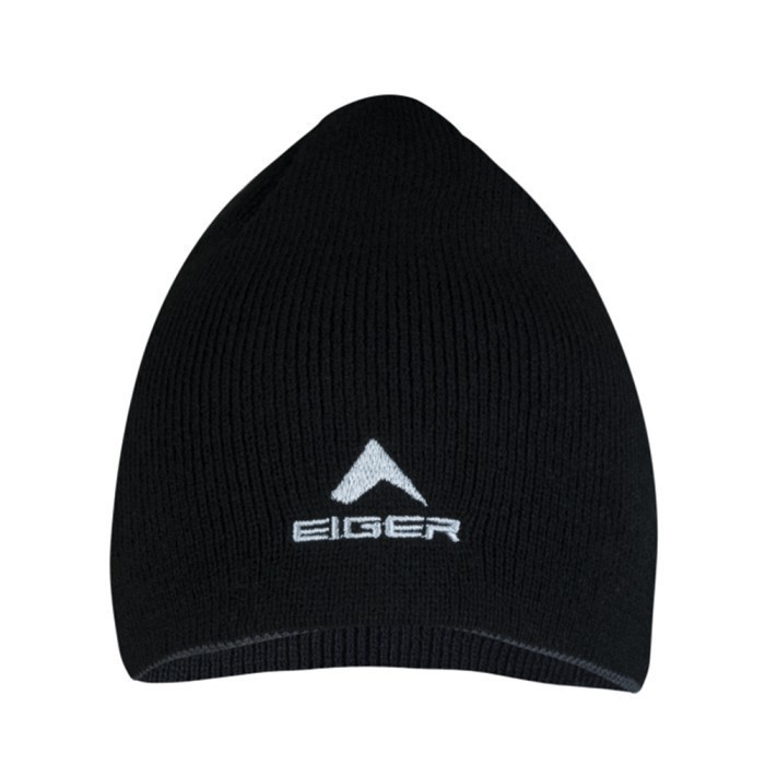 EIGER 1989 ORIGINAL KUPLUK PRIA AZIMUTH BEANIES - BLACK