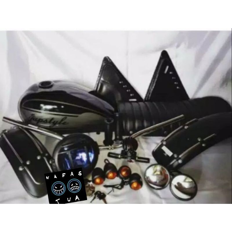 cod aksesoris sepeda motor paket japstyle 2
