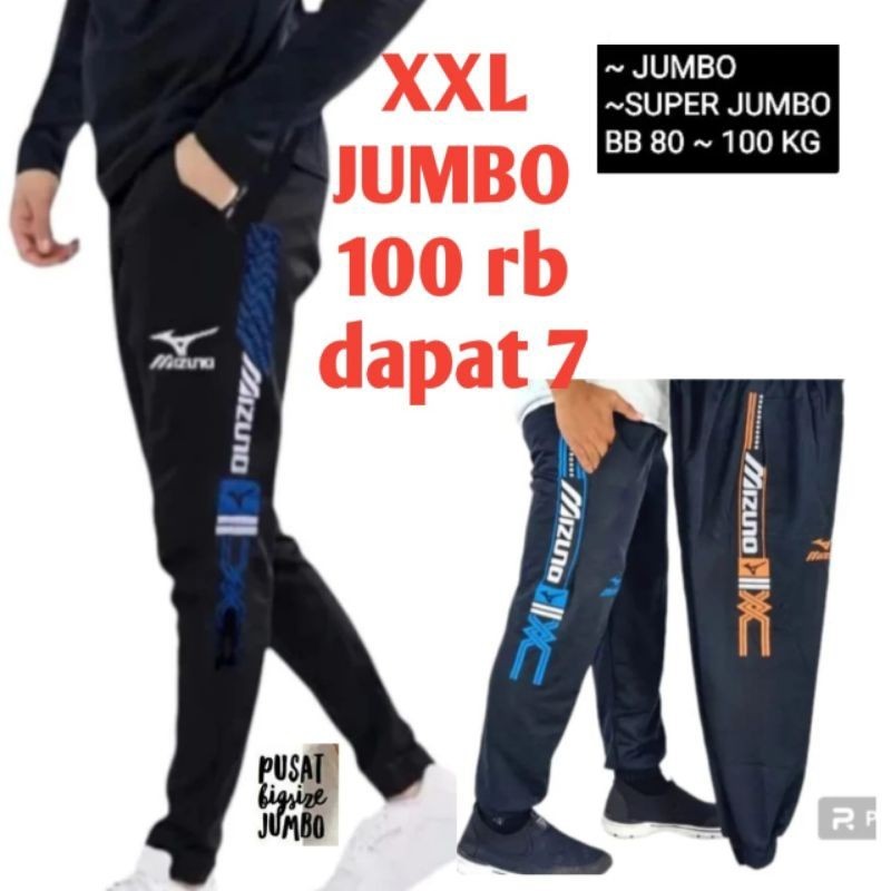 Celana training jogger JUMBO /Celana panjang jumbo/Celana training panjang pria-wanita JUMBO