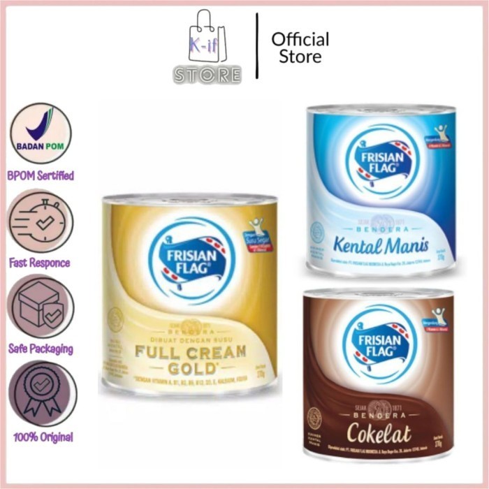 

[K-ifstore] Frisian Flag Susu Kental Manis Kaleng 370g