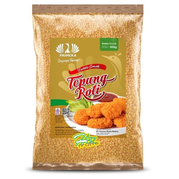 

Bubble Crumbs Primera warna Orange 500 Gram