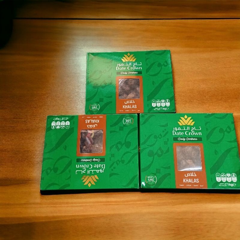

kurma khalas date crown 1kg