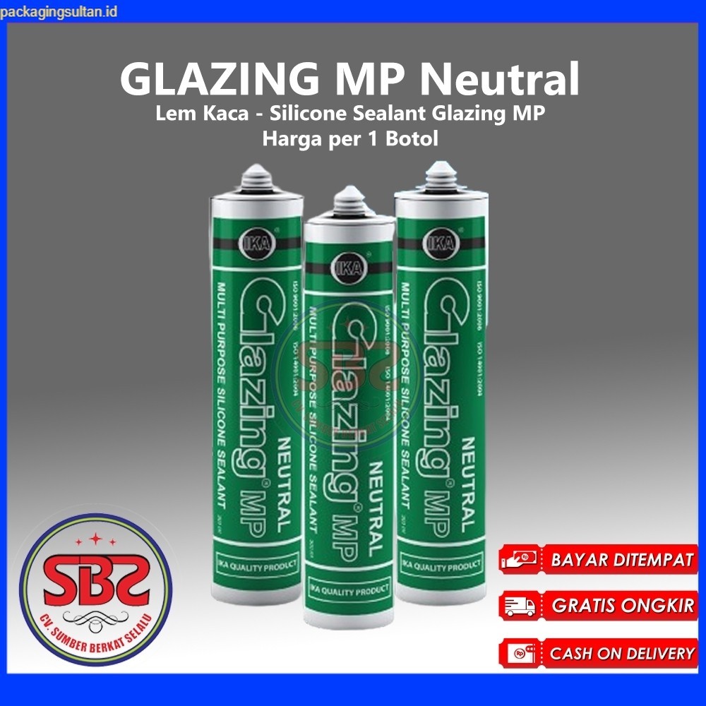 GLAZING MP NEUTRAL - Silicone Sealant GLAZING MP Netral/Lem Kaca Glazing MP