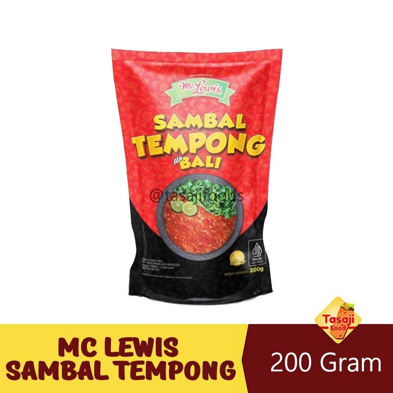 

Mc Lewis Sambal Tempong Ala Bali 200 Gr