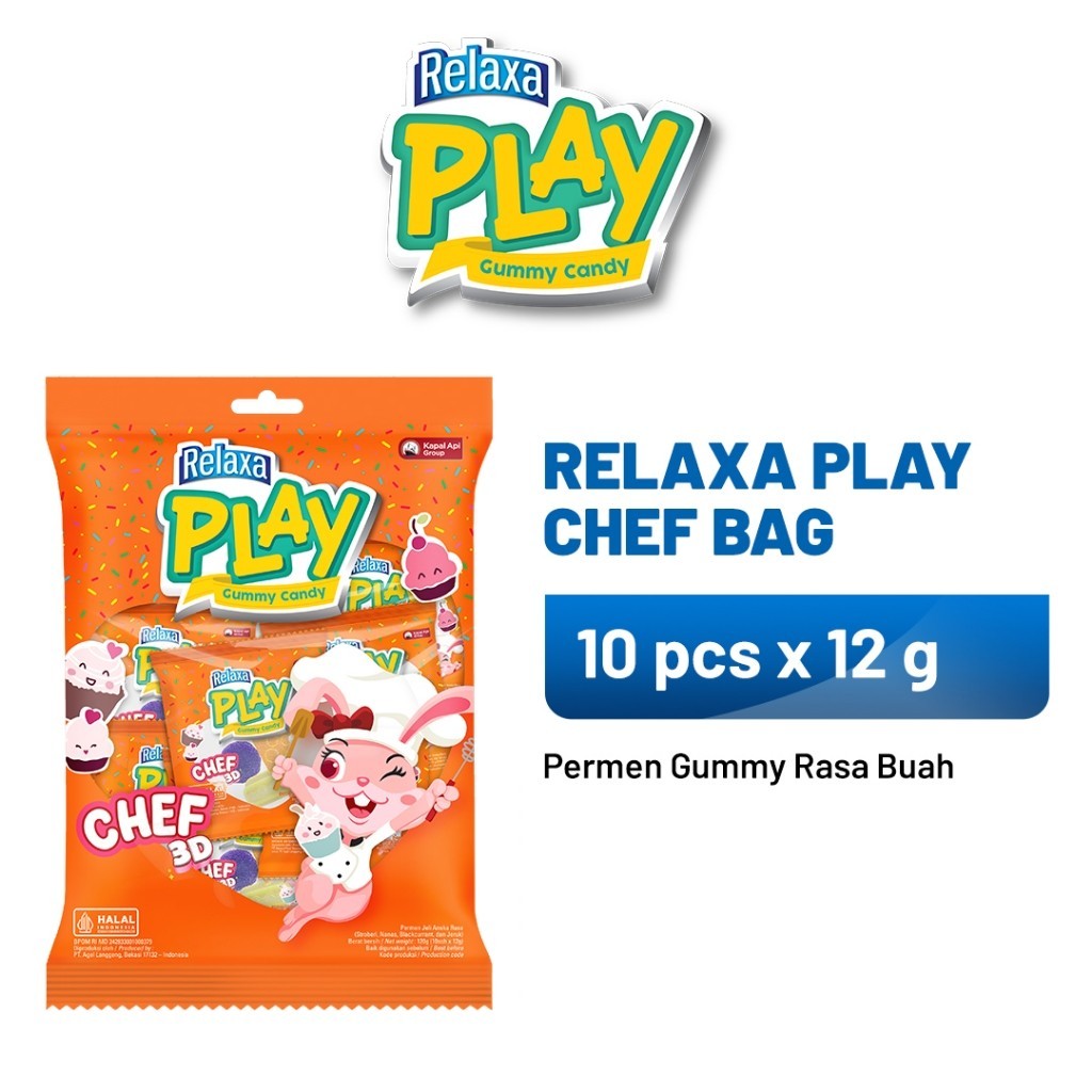 

Relaxa Play Chef Bag (10 x 12 gr)