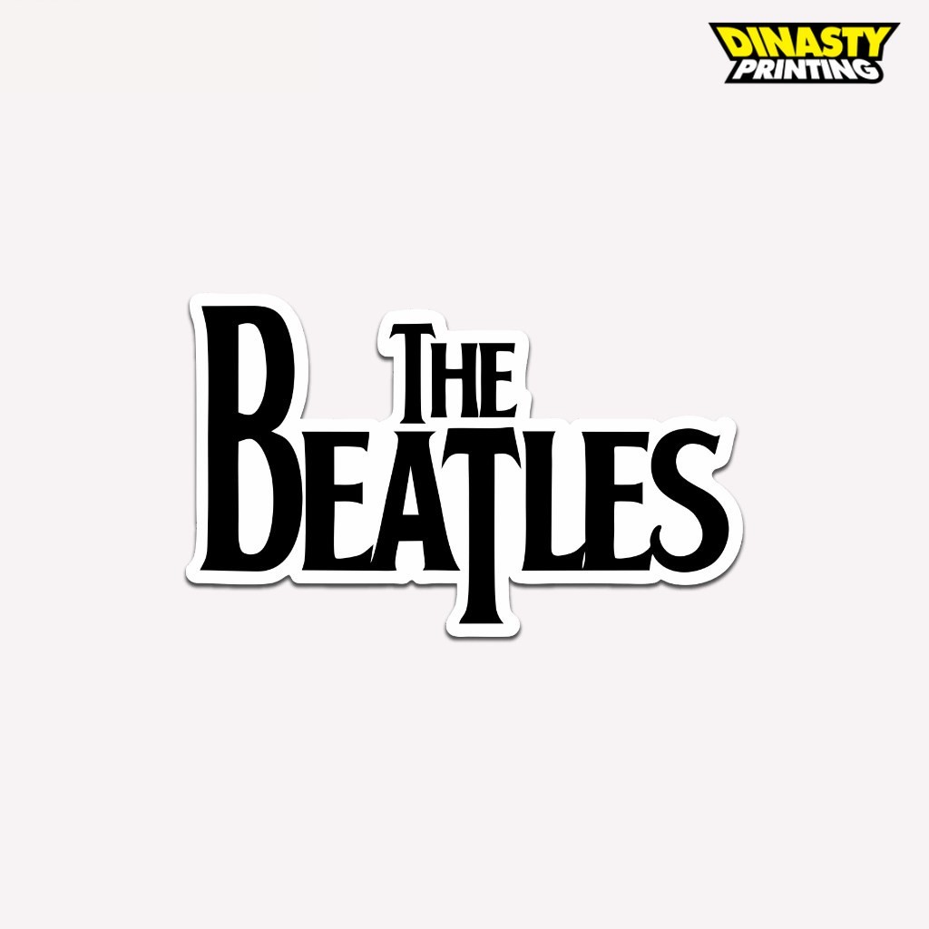 

STICKER PRINT CUT THE BEATLES | STIKER BAND SERIES