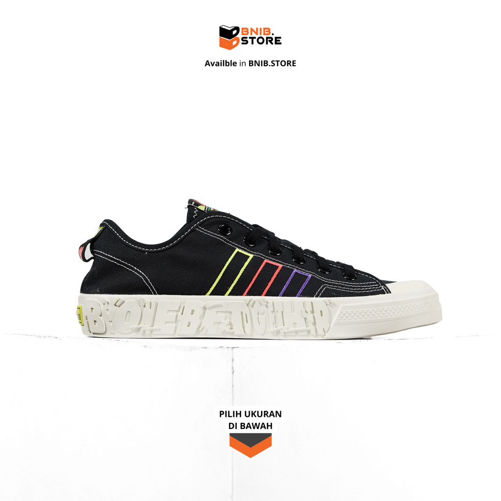 Sepatu Adidas Nizza X Kris Andrew Small Pride Black [GX6391] Original