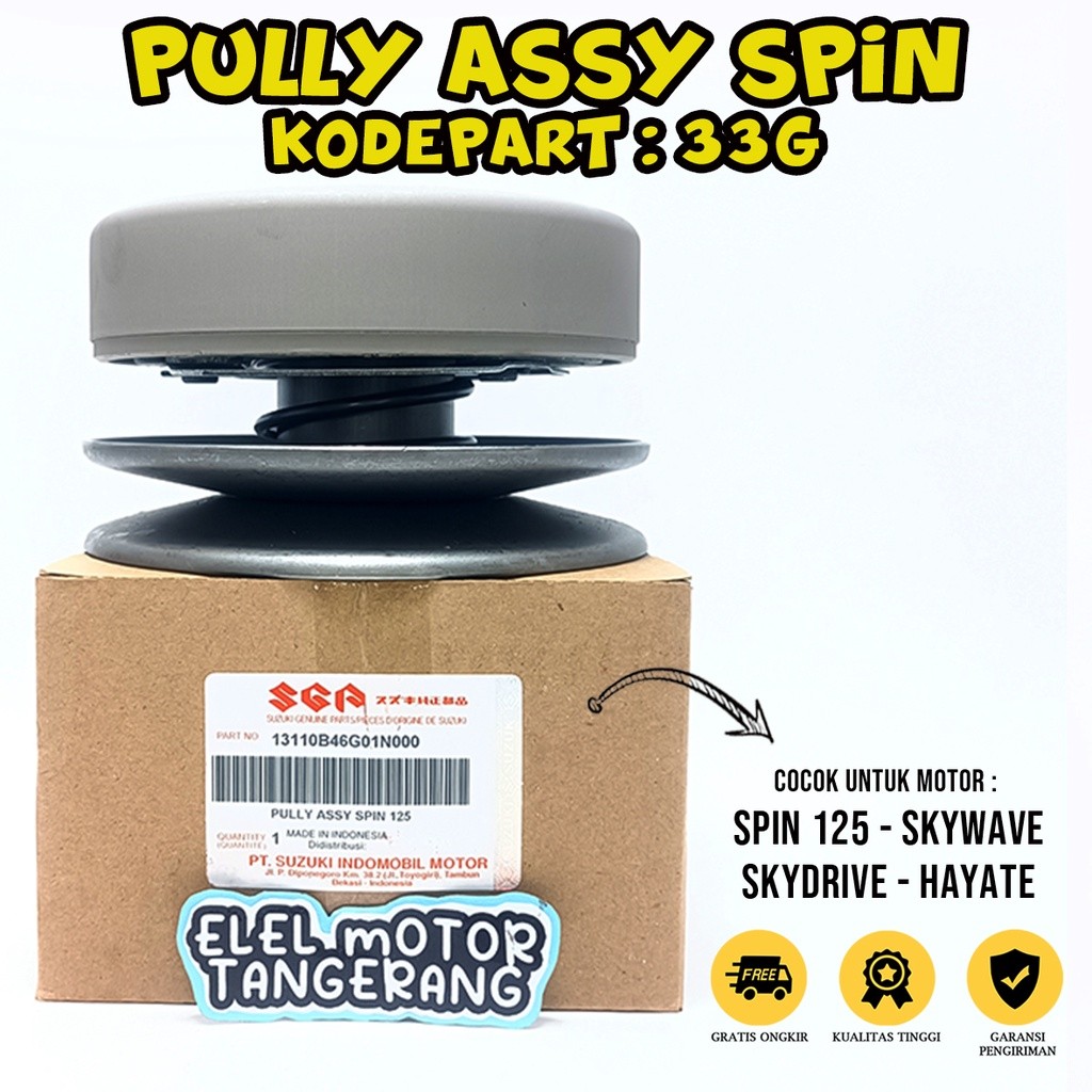 Pully Suzuki Spin 125, Skydrive, Skywave, Hayate Set / Puly Spin 125, Skydrive, Skywave, Hayate Set 