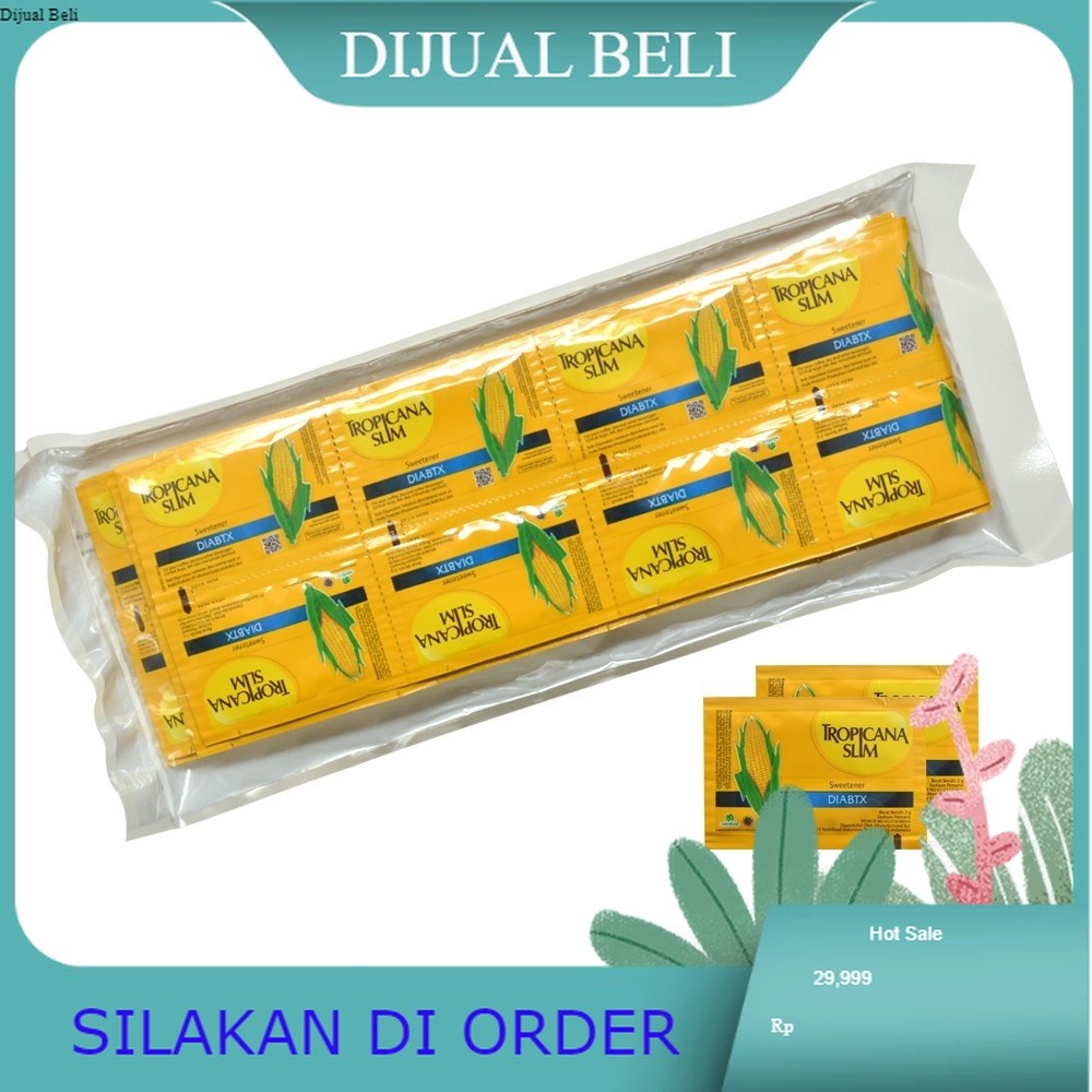 

Tropicana Slim isi 80 sachet Nol kalori cocok unutk diabetes