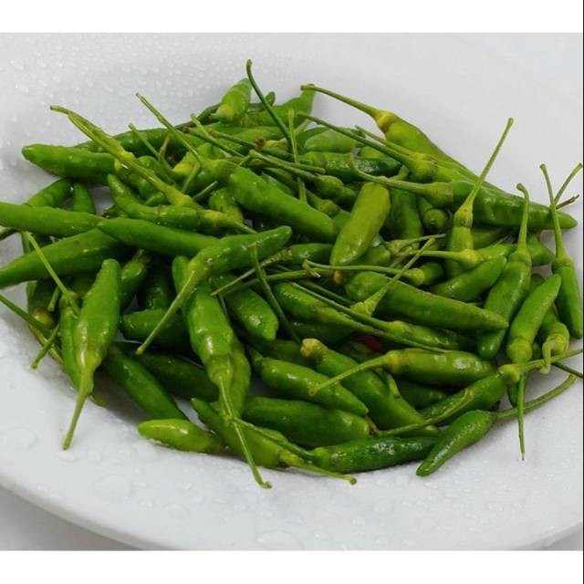 

Cabe Rawit Hijau / Berat 250 gram