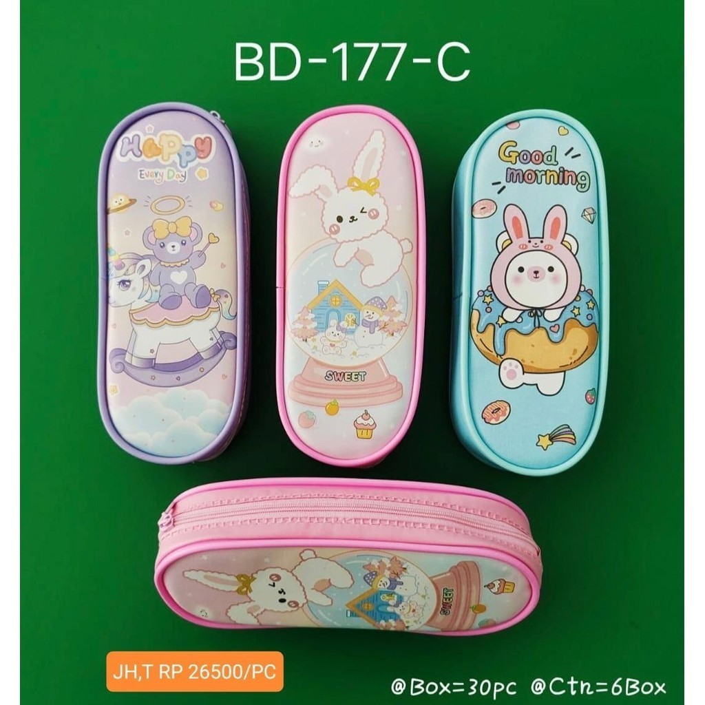 

Kotak Pensil Spons Fancy Animal BD-177-C / Tempat Pensil / Pencil Case Spons Fancy Animal BD-177-C