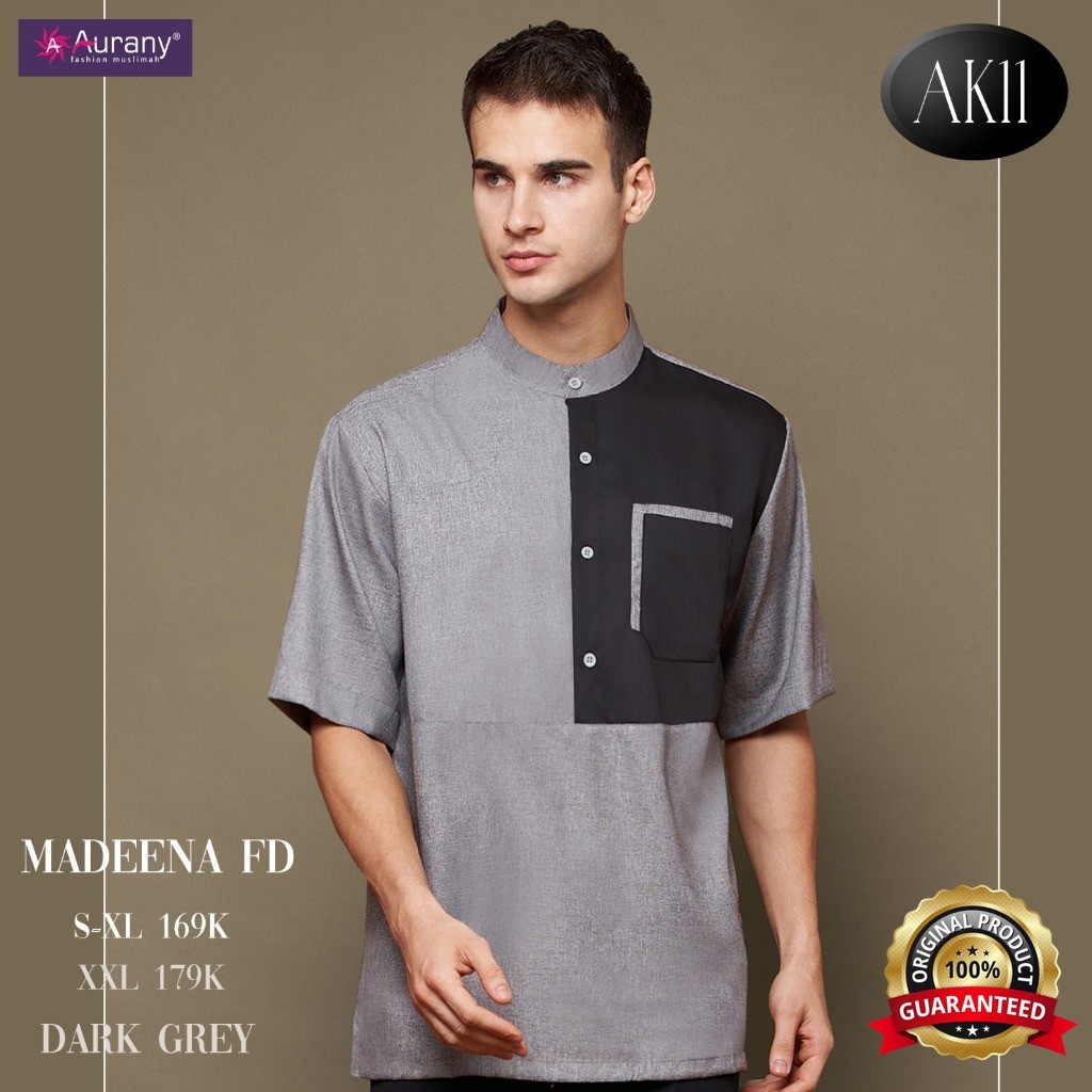 SabilaMall - Baju Koko Casual Pria Dewasa Ak 11 by Aurany