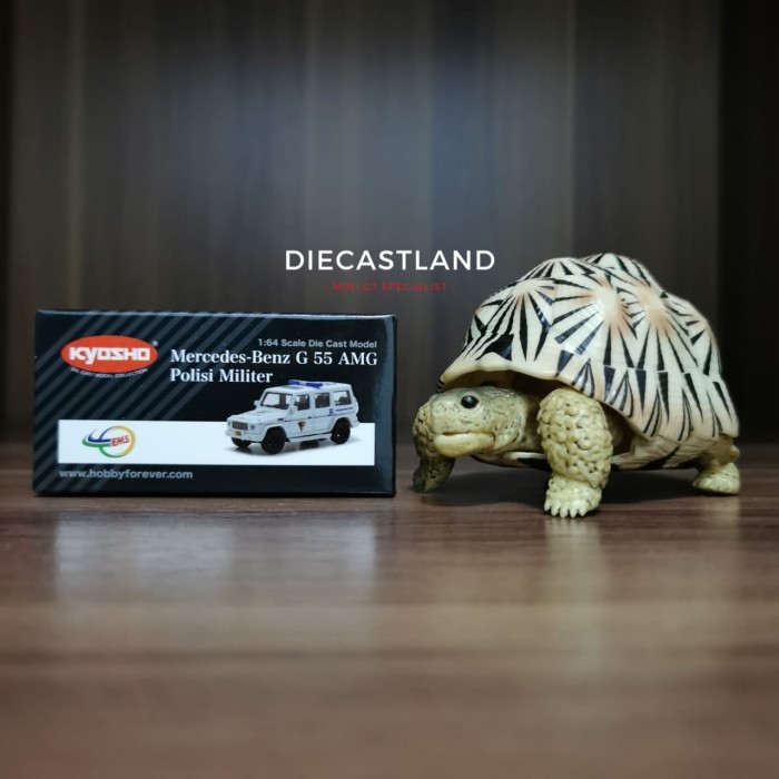 Kyosho Mercedes-Benz G 55 AMG Polisi Militer EMS Indonesia Exclusives