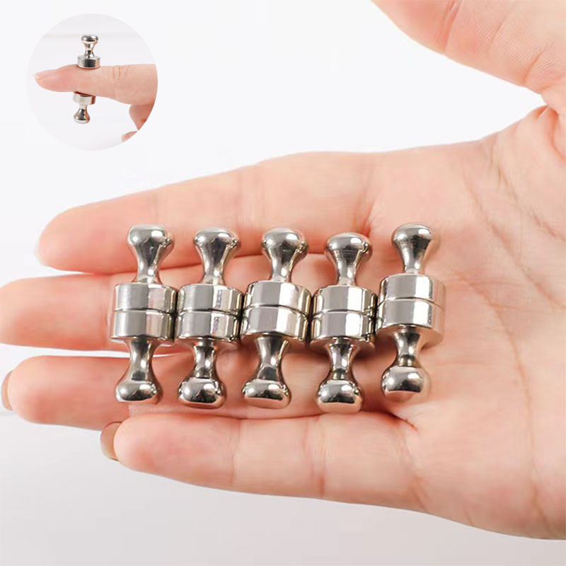 

1/3/6/12pcs Super Strong Neodymium Magnetic Pushpins Sucker Thumbtack Durable Steel Magnet Push Pin for Refrigerator Whiteboard