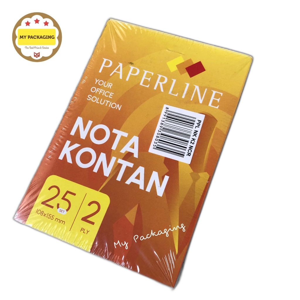 

Buku Nota Kontan Kecil Rangkap 2 ply NCR / K2 - 25 lembar @ 2 Rangkap - my packaging vplast [ COD ]