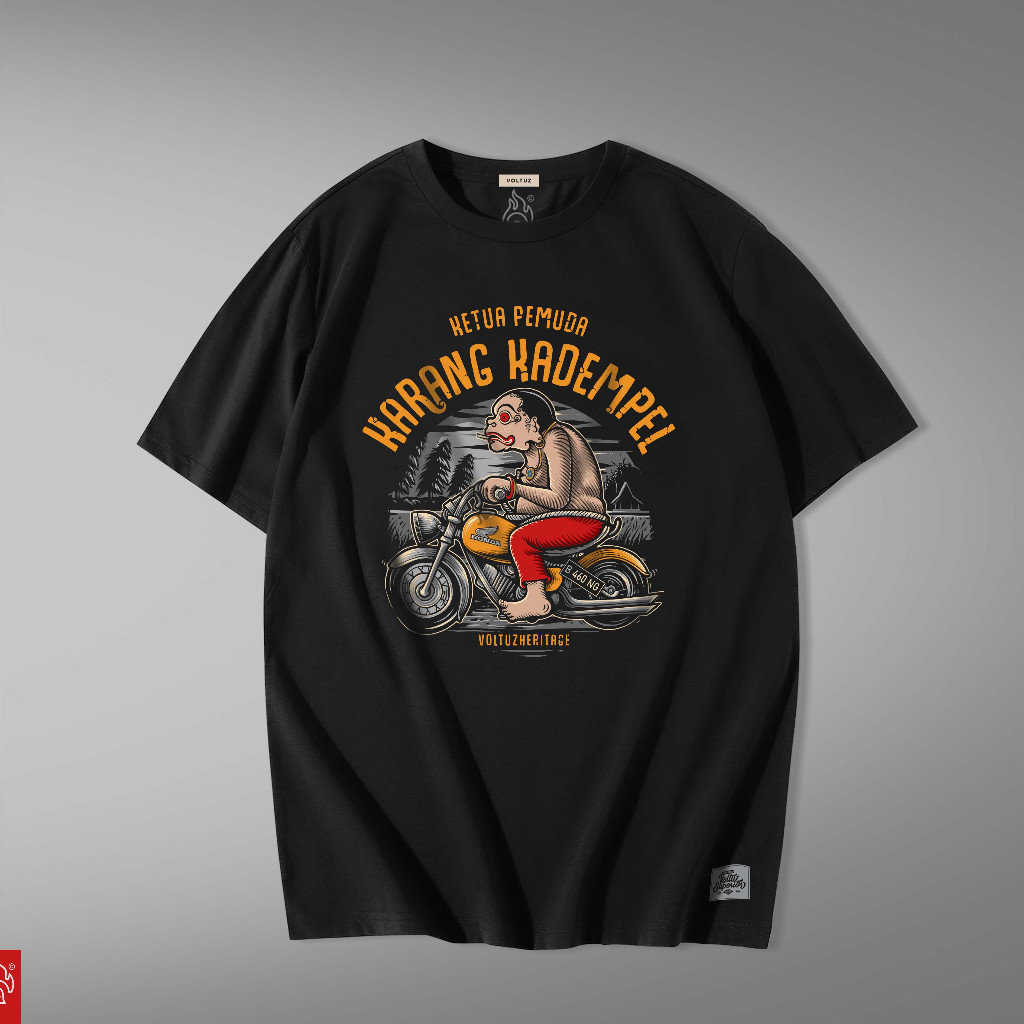 DTF | KAOS BAGONG KARANG KADEMPEL UNISEX | KAOS BAJU WAYANG BAGONG - FREE STICKER