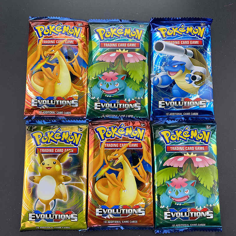 10/20pc Pokemon Cards GX Tag Team Vmax EX Mega Energy Shining Pokemon Card Game Carte Trading Collec