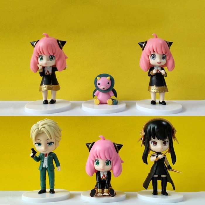 Figure Spy × Family Anya Loid Yor Forger set 6 PCS - Spy x Family 6B