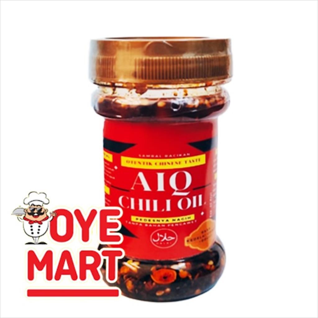 

AIQ CHILI OIL RASA KEDELAI GORENG DOUCI 150ML / MINYAK CABAI HALAL