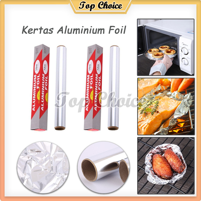 Kertas Panggang Aluminium Foil / Aluminium Foil Roll / Kertas Aluminium Foil