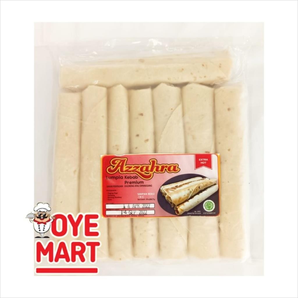 

AZZAHRA LUMPIA KEBAB PREMIUM RASA EXTRA HOT ISI 8PCS