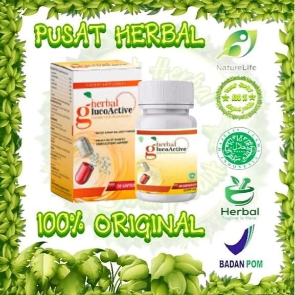 GLUCOACTIVE Original Herbal Untuk Diabetes