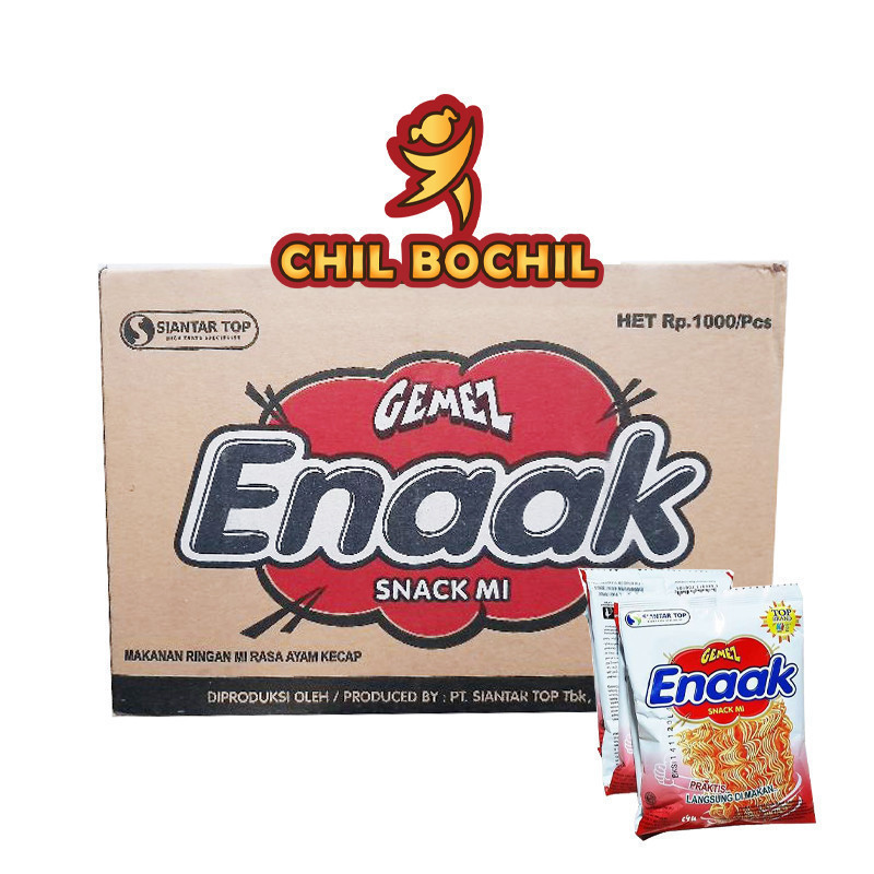 

[PER DUS] GEMES ENAAK MIE PER DUS ISI 80 PCS - MIE GEMEZ ENAAK RASA AYAM KECAP PER DUS - CHIL BOCHIL