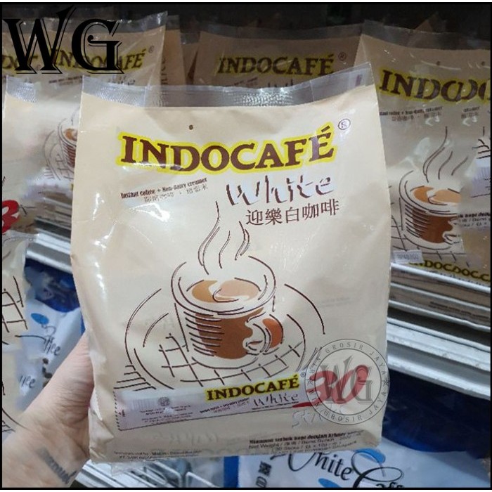 

Indocafe White Coffee 30 Sticks No Sugar / Kopi Putih Bebas Gula