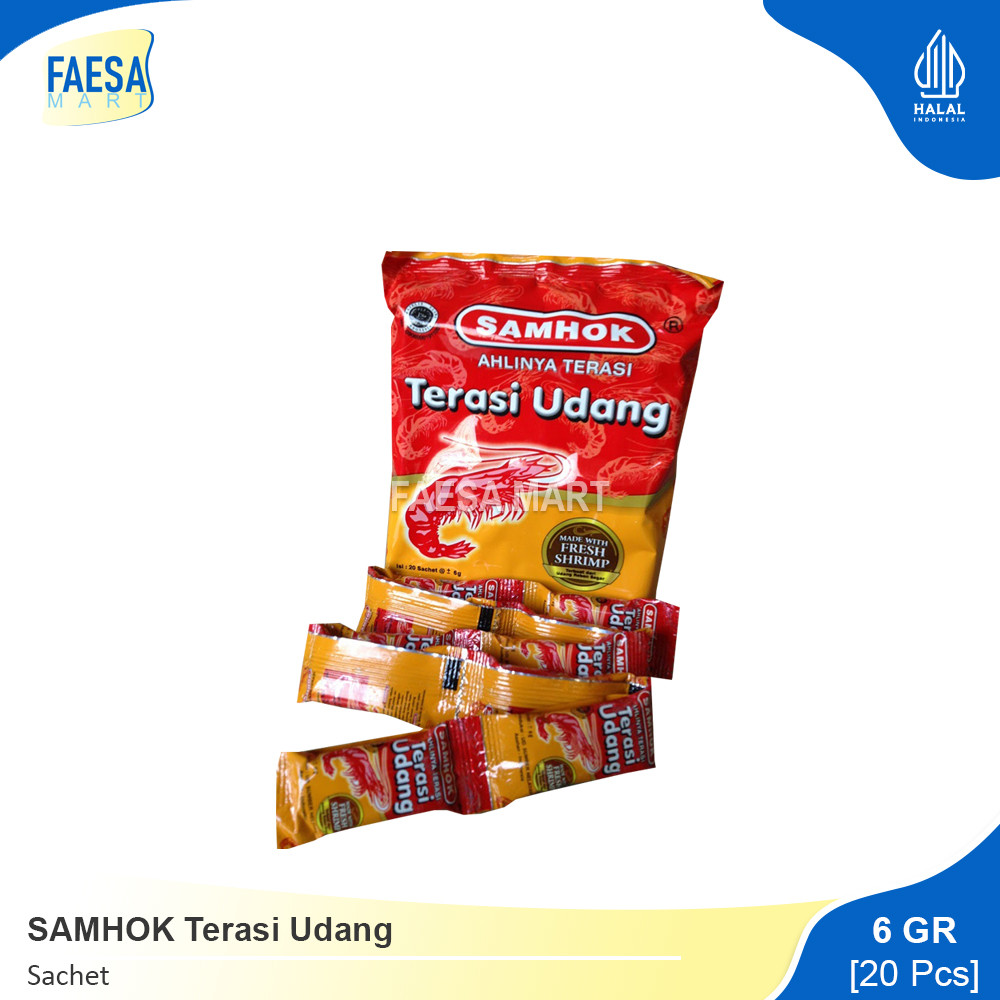 

SAMHOK Terasi Udang Sachet (1 Pak)